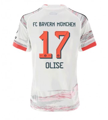 Lacne Ženy Futbalové dres Bayern Munich Michael Olise #17 2025-26 Krátky Rukáv - Preč